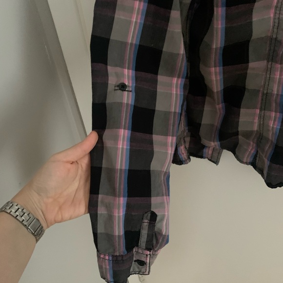 [12]👚H&M plaid shirt - Picture 8 of 9